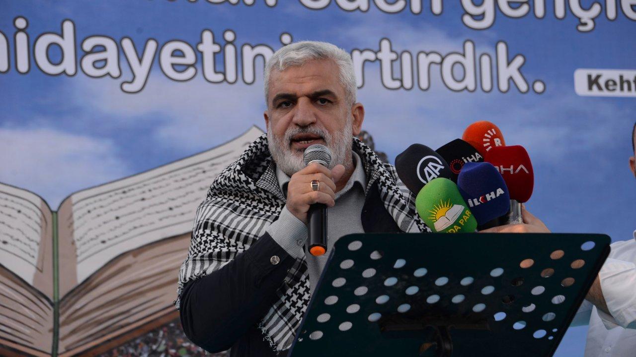 HÜDA PAR'lılar tarafından Hamas'a destek: 'Her meşru eylemin yanındayız'