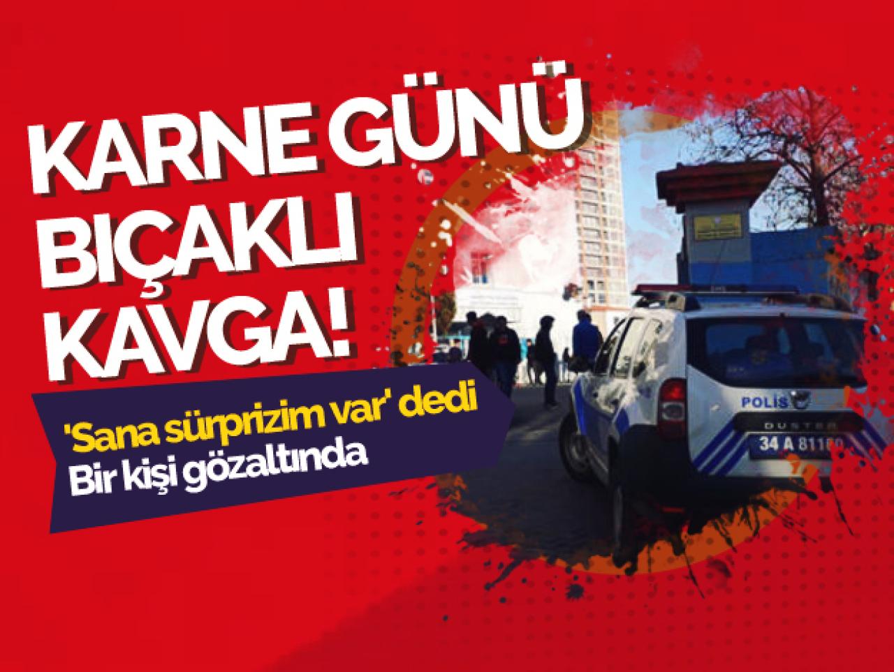 Karne günü lisede bıçaklı kavga: 2 yaralı