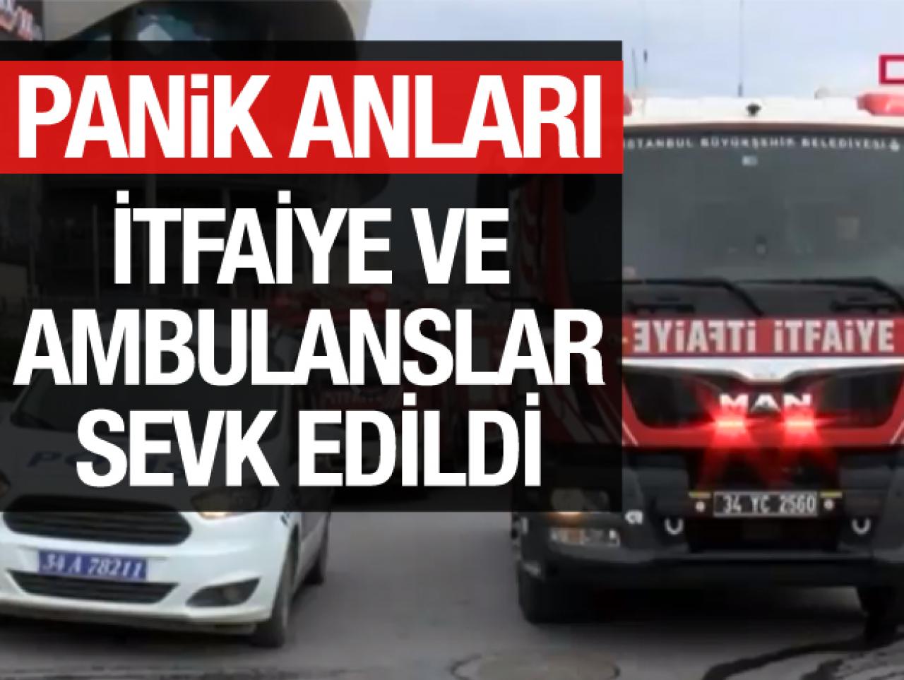 Başakşehir'deki AVM'de yangın