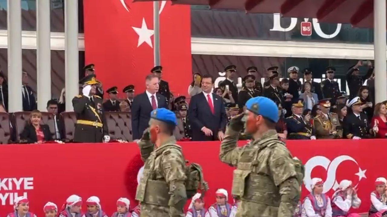 Vatan Caddesi'ndeki tören coşkuyla kutlandı