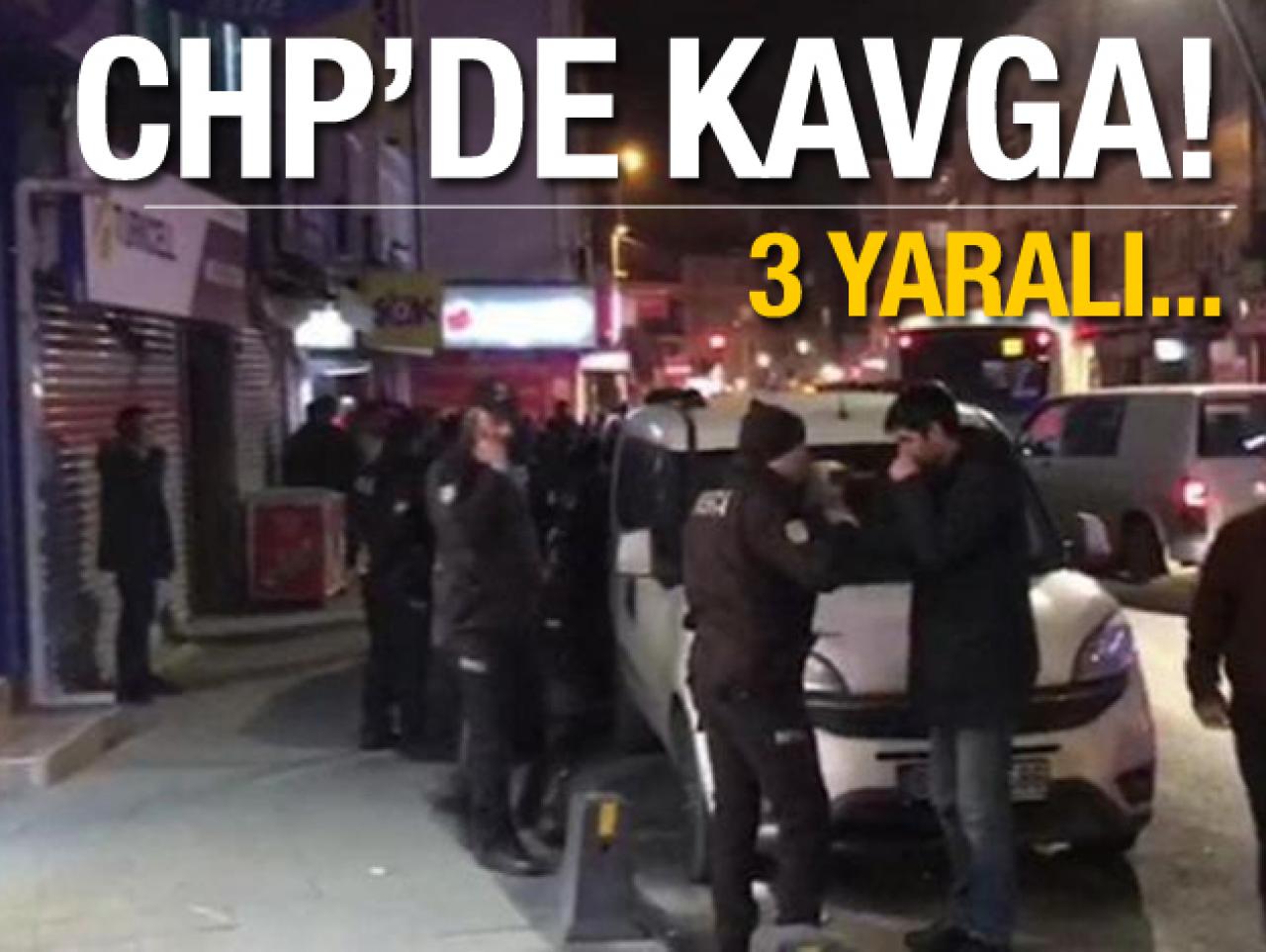 CHP ilçe binasında kavga: 3 yaralı