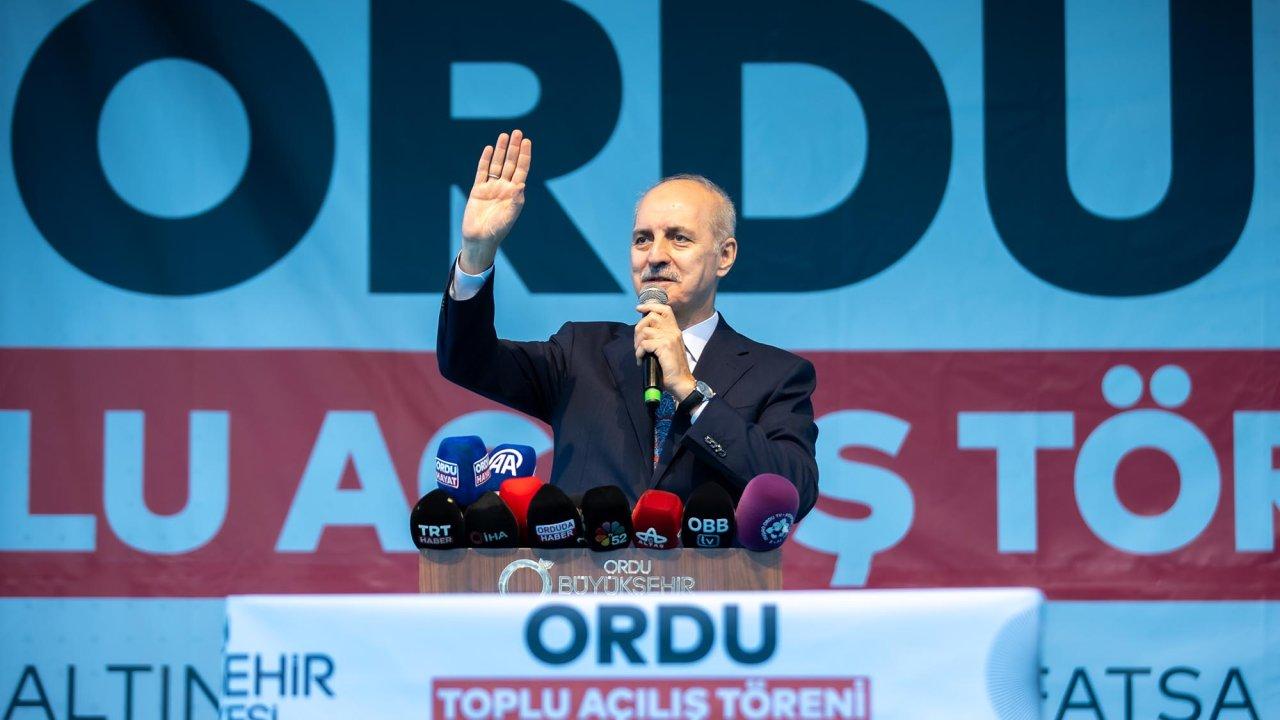 Numan Kurtulmuş: İsrail zulmü önlenmezse, hiçbir insan emniyette olamaz