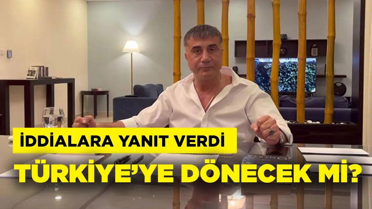 Sedat Peker Türkiye’ye dönecek mi? İsmail Saymaz’a konuştu…