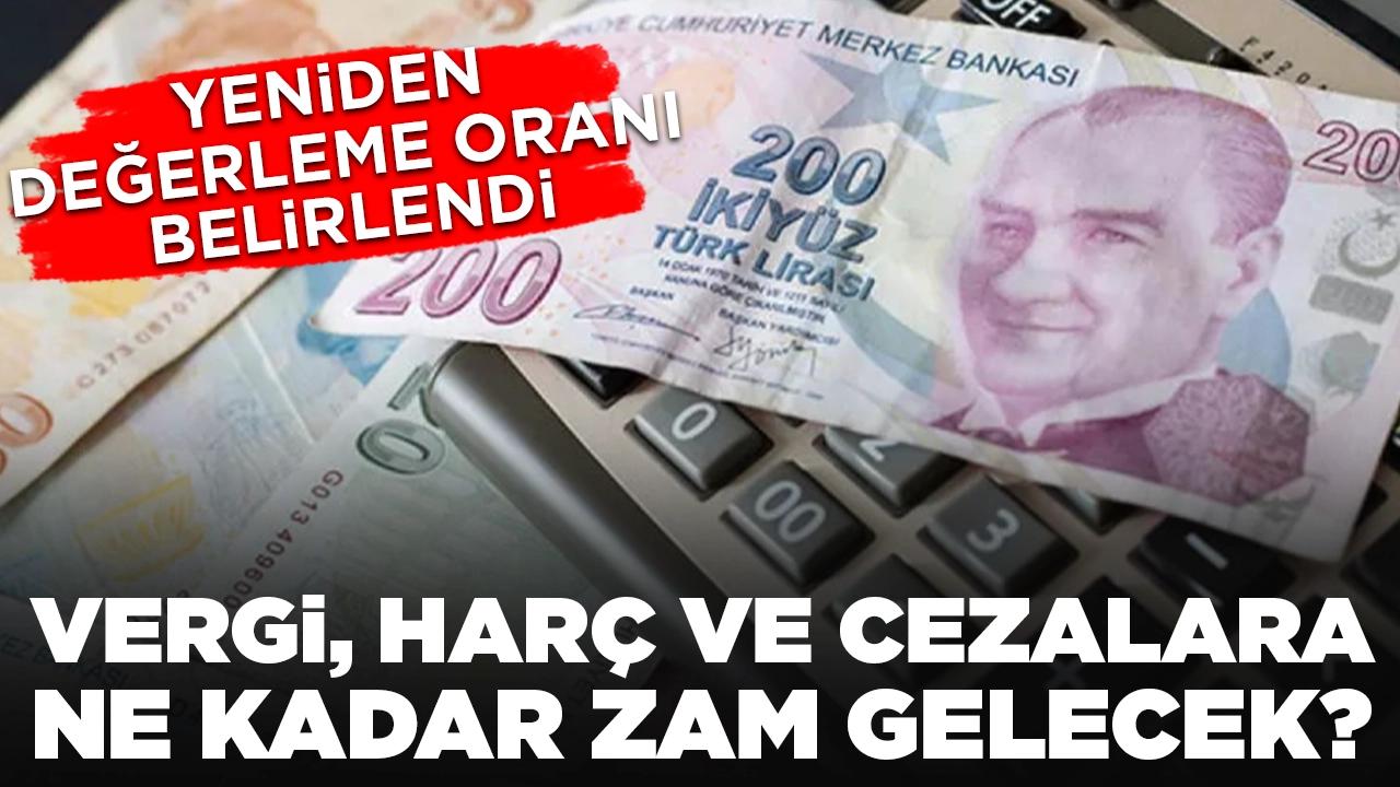 Resmi Gazete'de yayımlandı: Vergi, harç ve cezalara ne kadar zam gelecek?