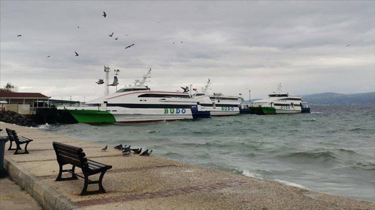 Deniz otobüsü seferleri iptal!