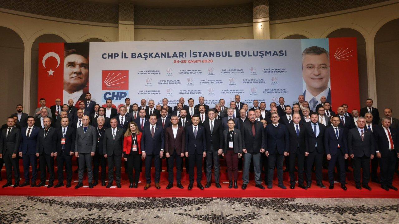 CHP’nin 81 il başkanı buluştu!