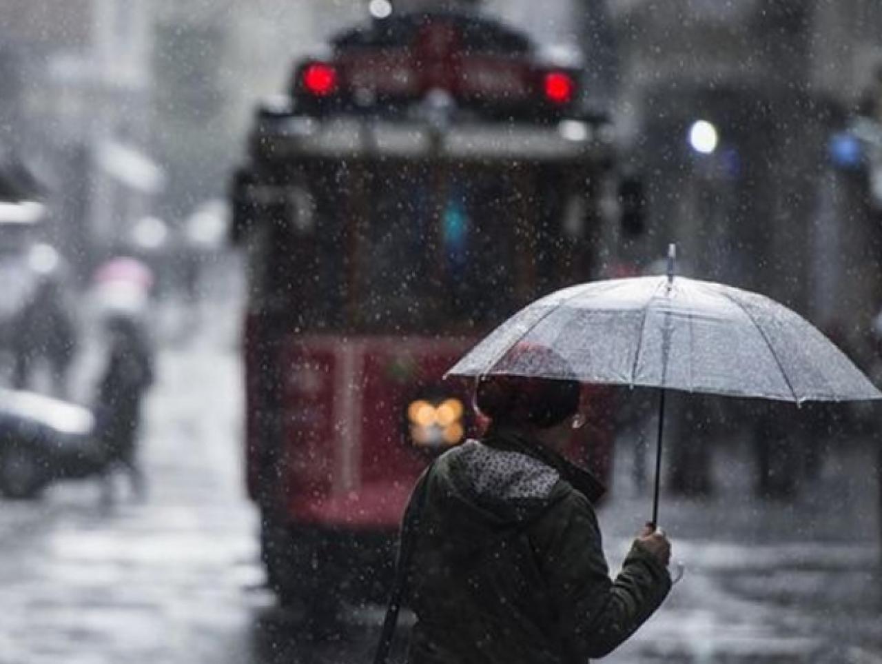 İstanbul'da yağmur devam ediyor!