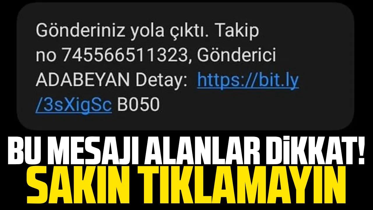 Adabeyan kargo mesajı nedir? Gerçek mi dolandırıclık mı? Trendyol Express ile alakası var mı?