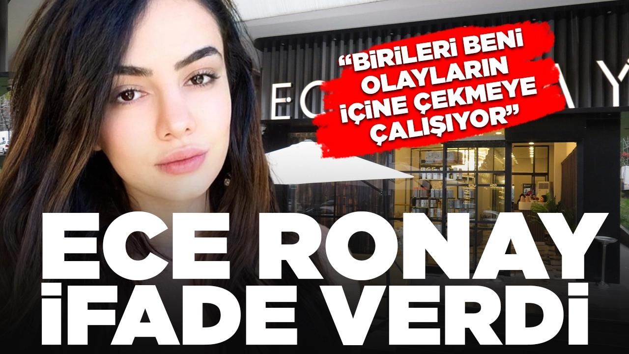 Ece Ronay ifade verdi: 'Birileri beni olayların içine çekmeye çalışıyor'