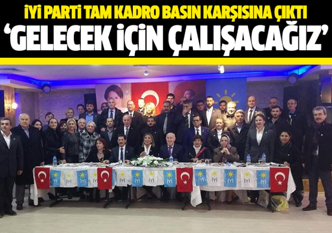 Gelecek için çalışacağız