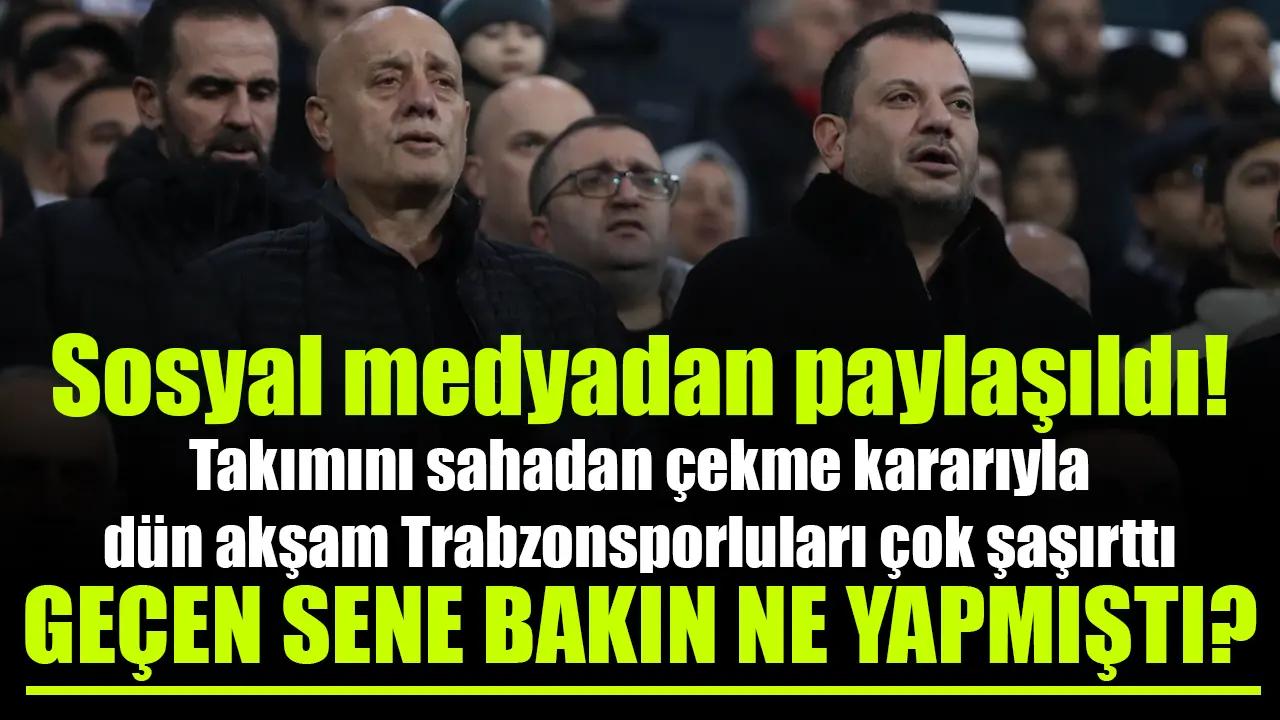 Takımını sahadan çeken Ecmel Faik Sarıalioğlu geçen sene bakın ne yapmış!