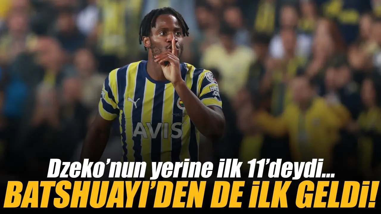 Ocak ayında ayrılması beklenen Michy Batshuayi'den ilk gol geldi!