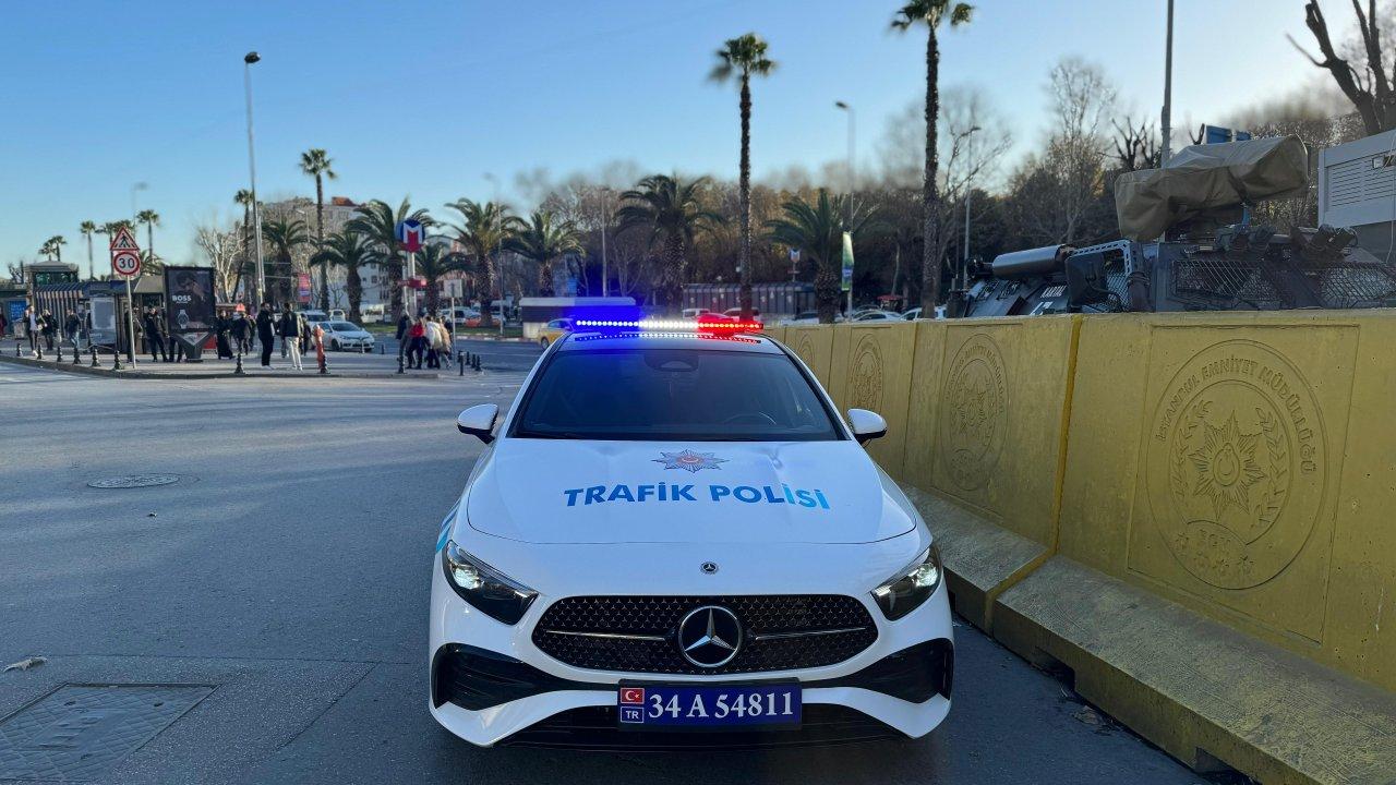 Polise verilen araçlar İstanbul sokaklarında