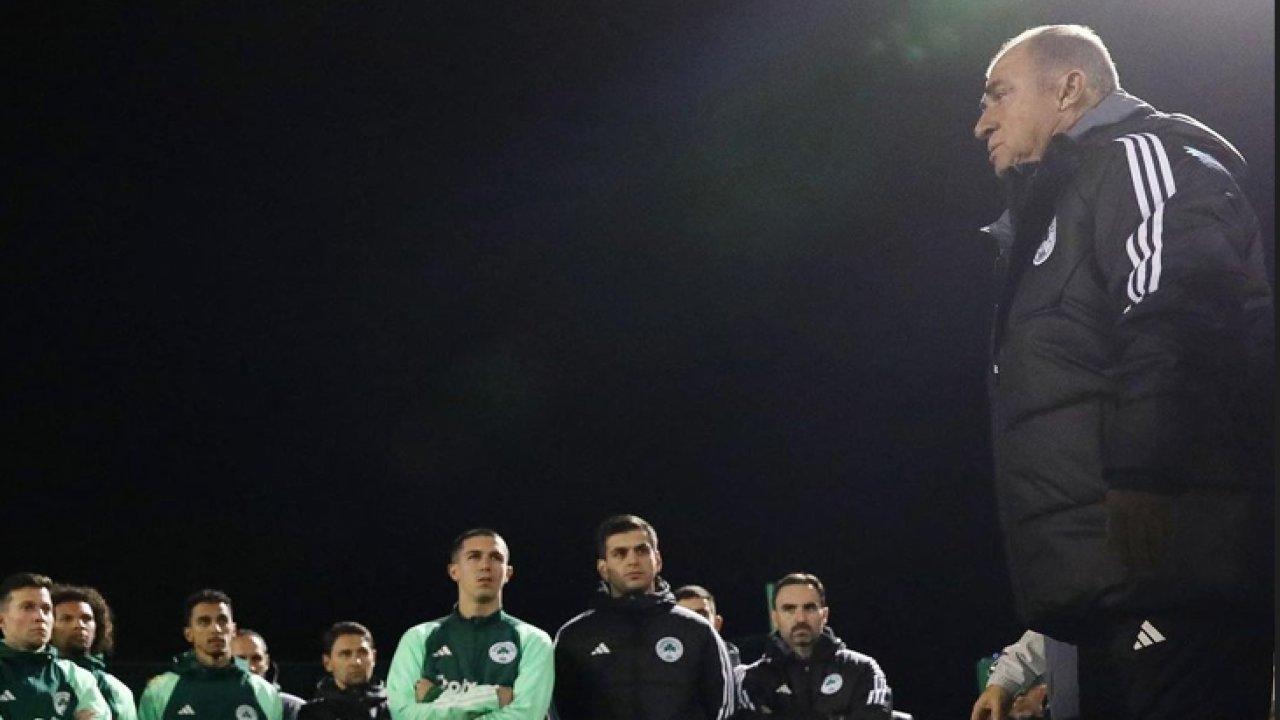 Fatih Terim, Panathinaikos’la ilk antrenmanına çıktı