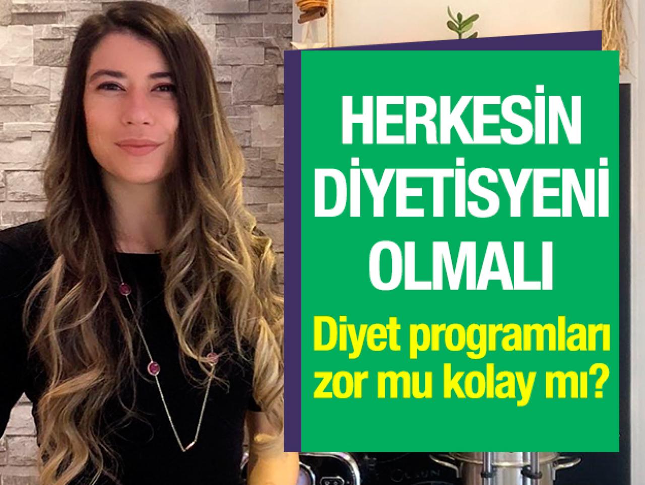 Herkesin bir diyetisyeni olmalı