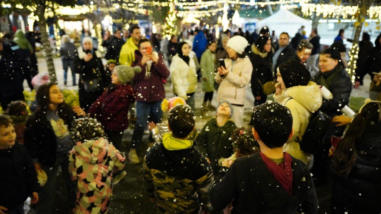 Beylikdüzü’nde düzenlenen Kış Festivali'ne ilgi yoğundu