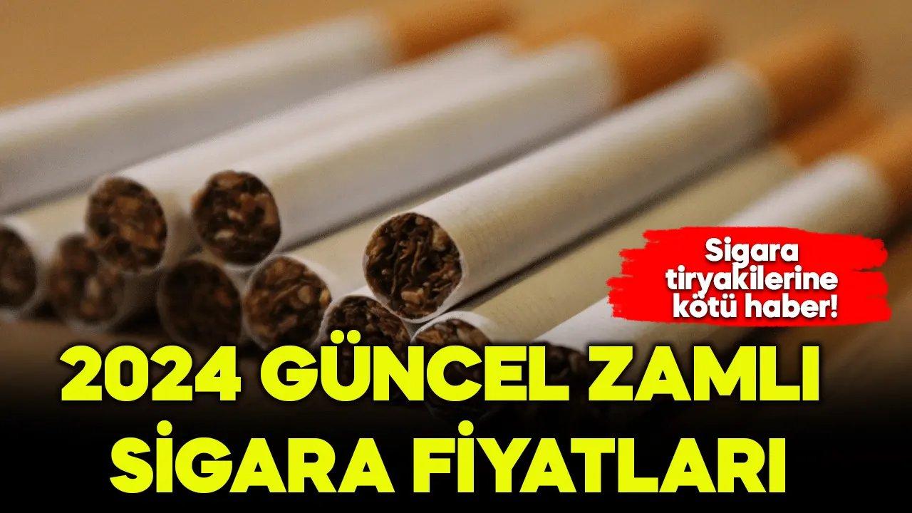 Yeni yılda sigaraya zam! 2024 Güncel Zamlı Sigara Fiyatları, en pahalı sigara kaç TL oldu?