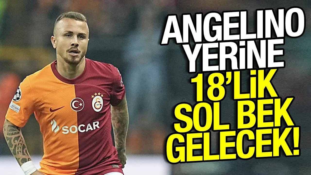 Angelino'nun yerine 18'lik sol bek geliyor