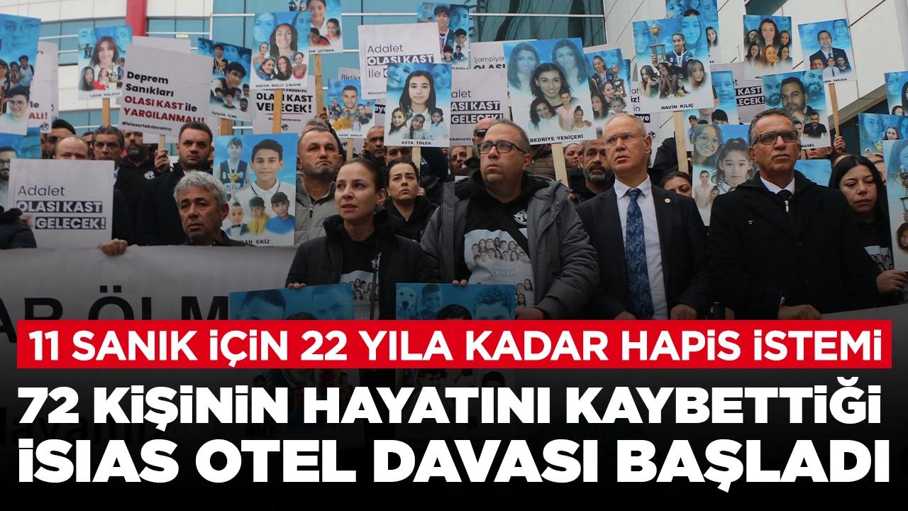 72 kişinin hayatını kaybettiği İsias Otel davası başladı: 'Buradan çıkacak netice emsal olacak'