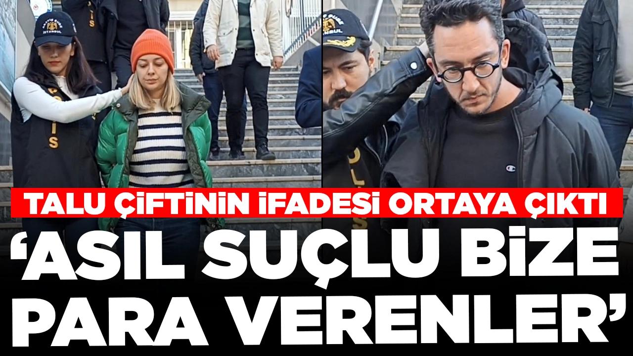 150 milyon liralık vurgun! Talu çiftinin ifadesi ortaya çıktı: 'Asıl suçlu bize para verenler'