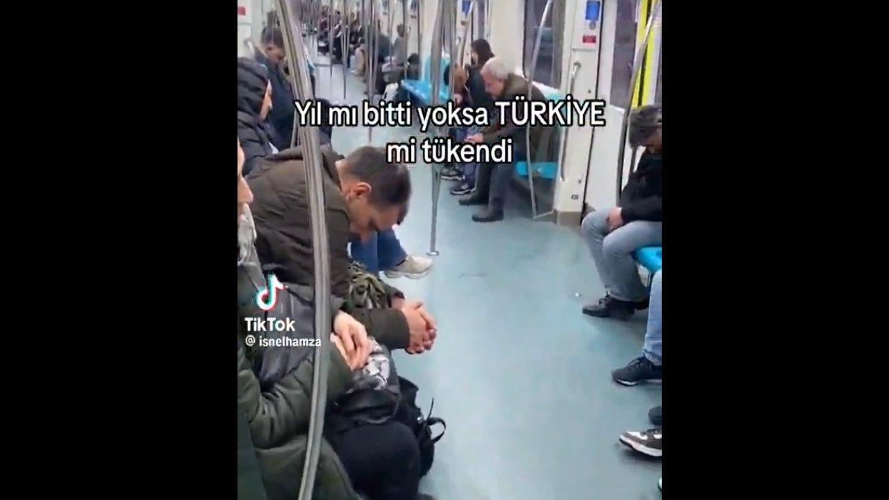 Toplu taşımadaki insanların görüntüsü gündem yarattı…