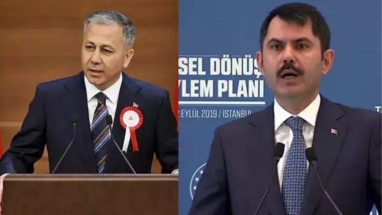 İsmi adaylık için geçen Ali Yerlikaya’dan Murat Kurum’a tebrik