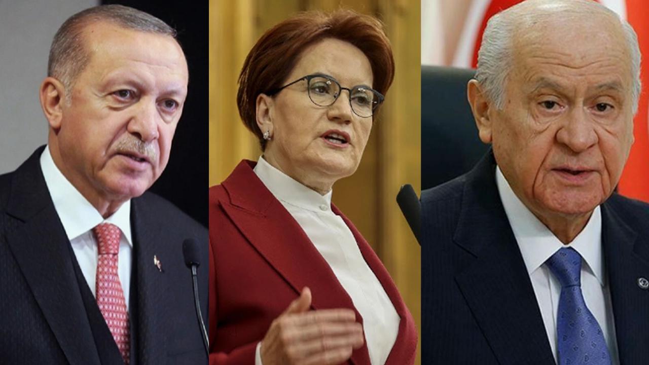 Cumhurbaşkanı Erdoğan, Bahçeli ve Akşener ile görüştü