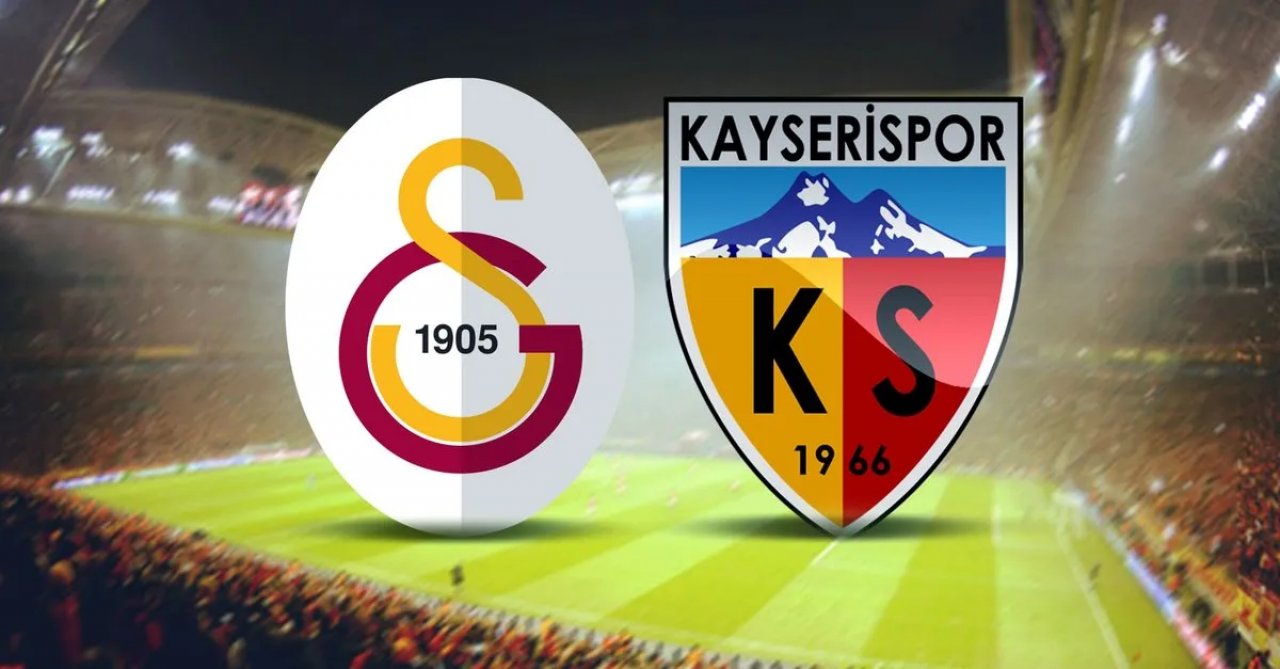 Galatasaray'ın konuğu Kayserispor