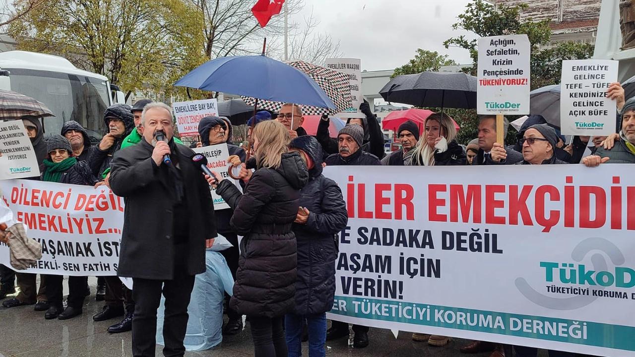 TÜKODER Bakırköy Şube Başkanı Oya Erakıncı: Emekliler haraç istemiyor!