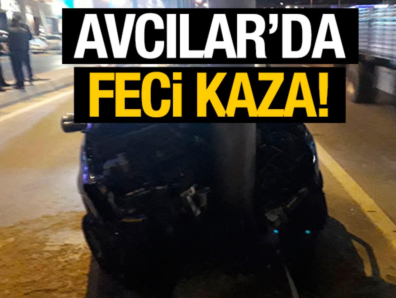 Avcılar'da feci kaza: 1'i ağır 6 yaralı