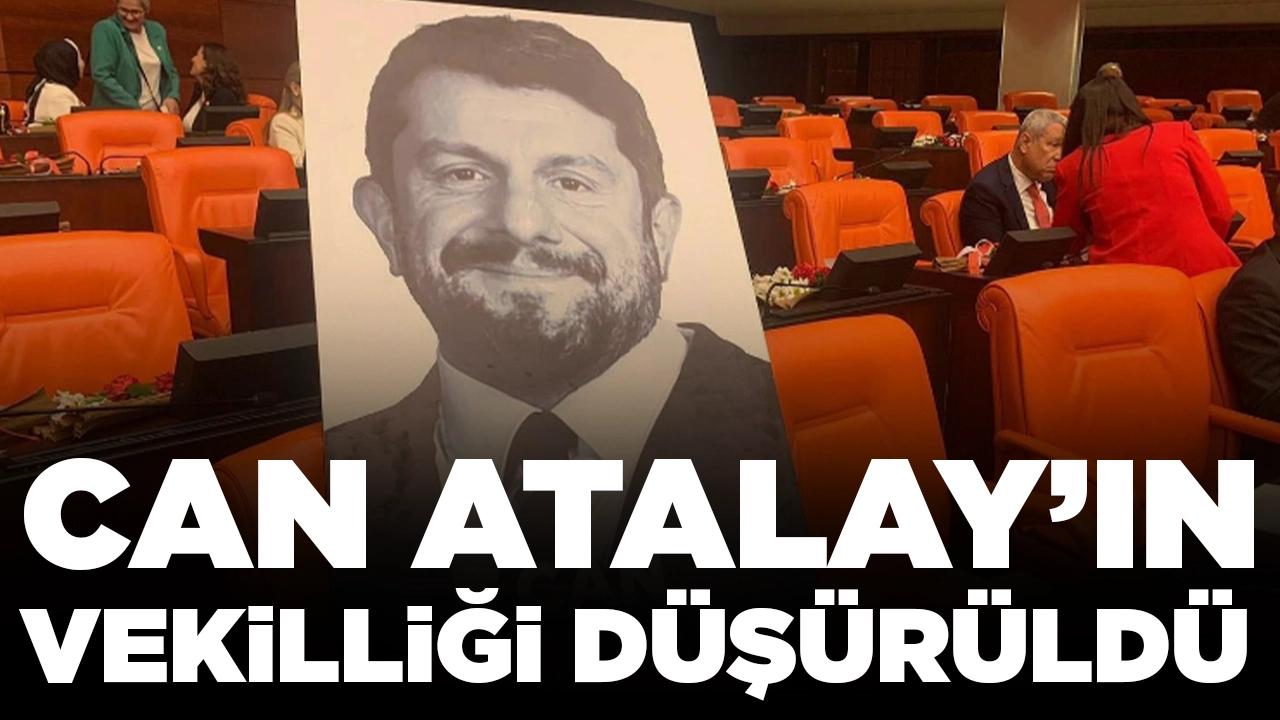 Can Atalay'ın vekilliği düşürüldü