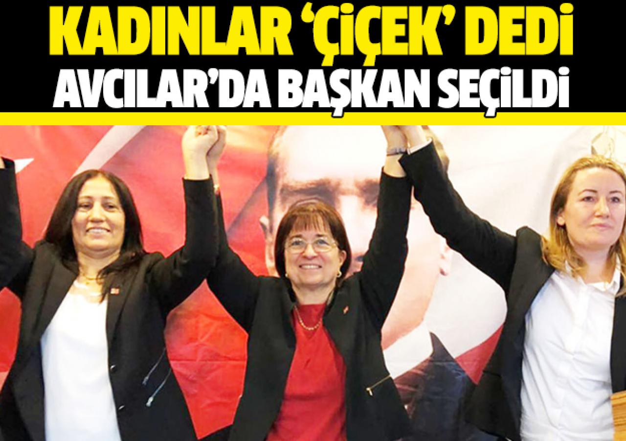 Kadınlar 'Çiçek' dedi