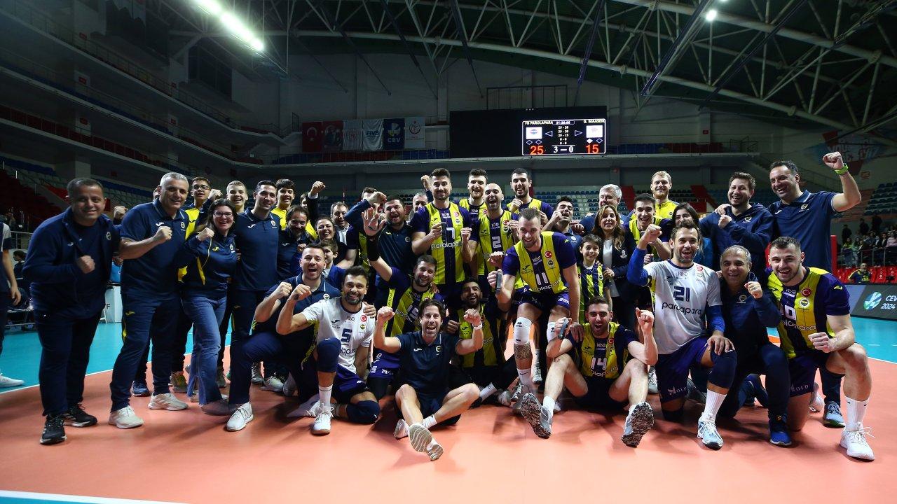 Fenerbahçe, CEV Kupası'nda yarı finalde