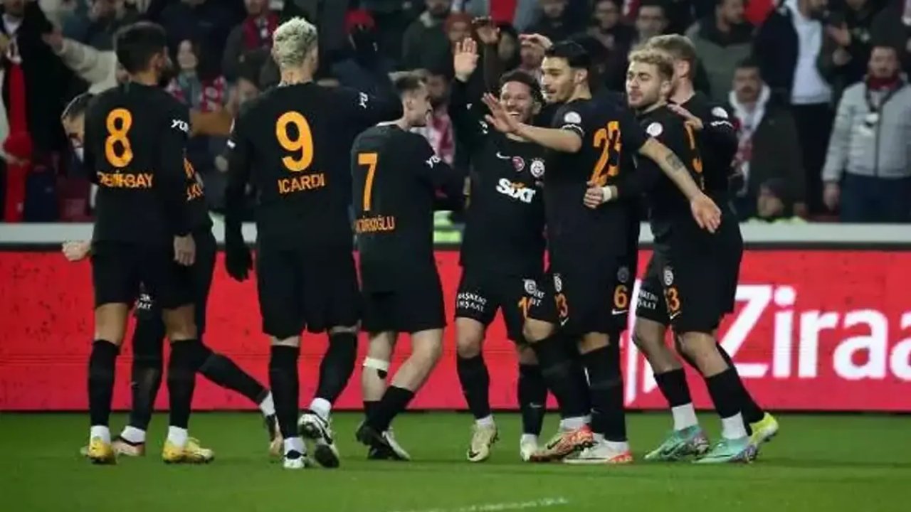 Galatasaray’da hedef 3 puan