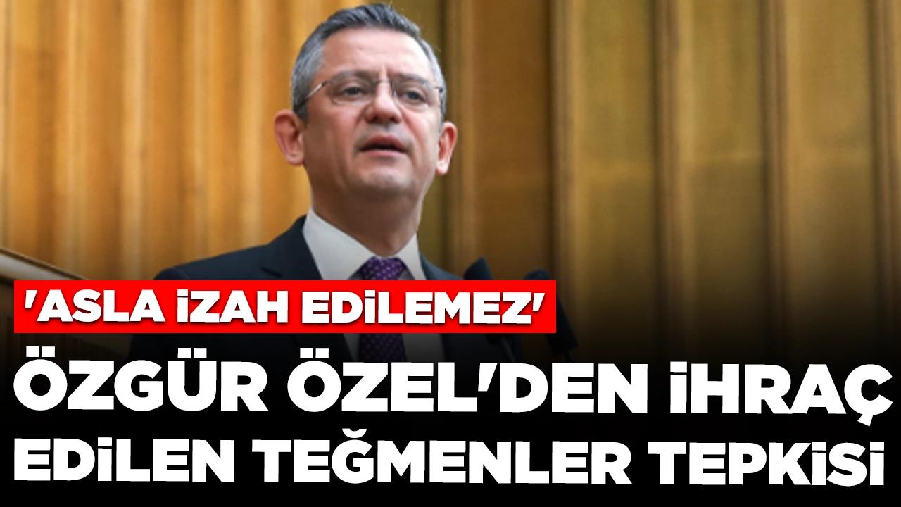 Özgür Özel'den ihraç edilen teğmenler tepkisi: 'Asla izah edilemez'