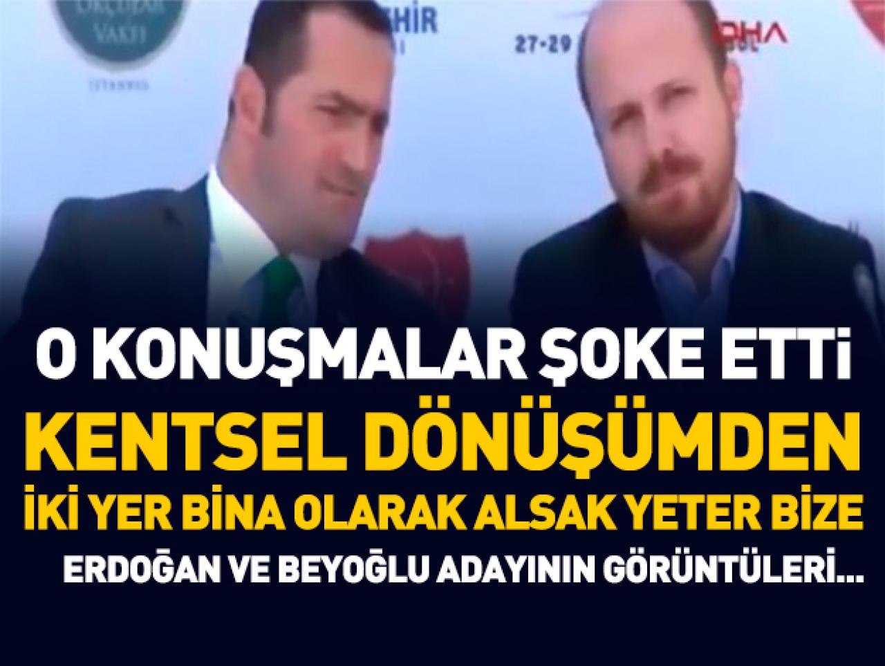 Haydar Ali Yıldız ile Bilal Erdoğan'ın kentsel dönüşüm sohbeti kameralarda