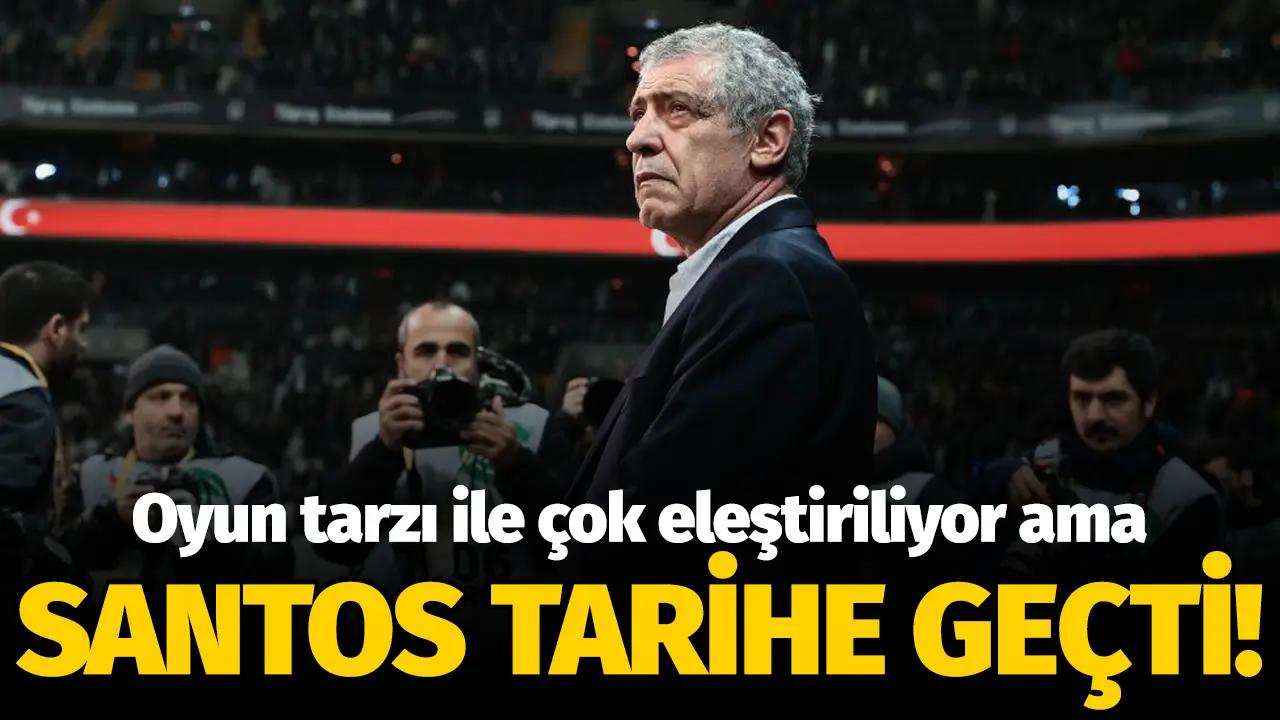 Fernando Santos Beşiktaş tarihine geçti! En son 51 yıl önce...