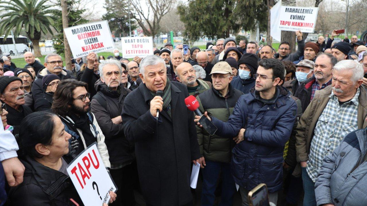 İlçedeki 10 mahallede tapu sevinci