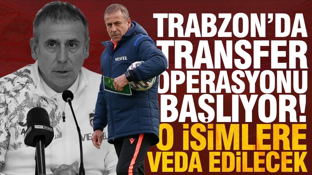 Trabzonspor'da transfer operasyonu başlıyor! O isimlere veda edilecek...