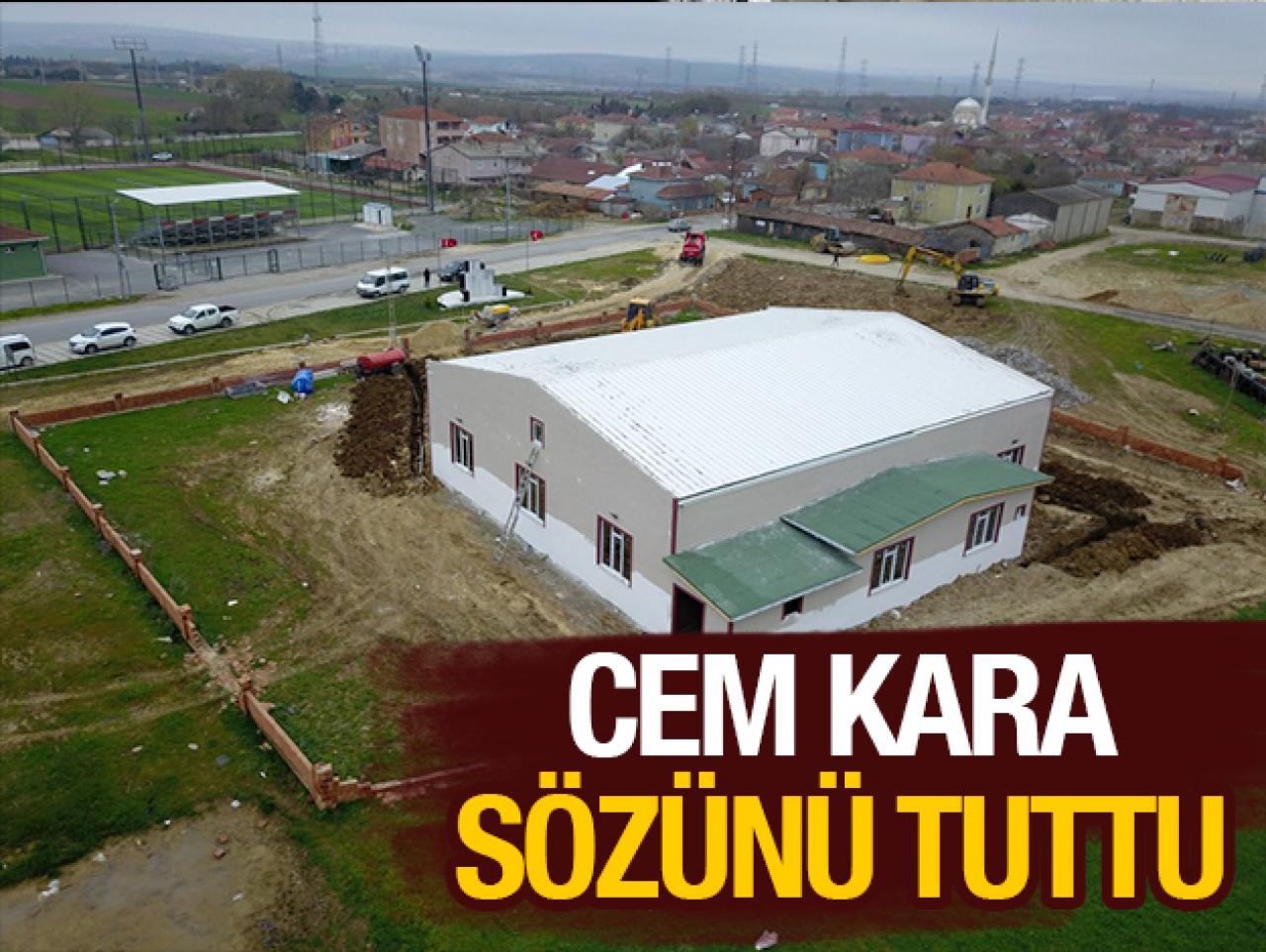 Cem Kara sözünü tuttu