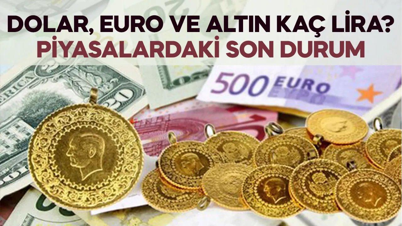 05 Ağustos 2024 piyasalar güncel son durum, dolar, euro, gram altın ve çeyrek altın kaç TL?