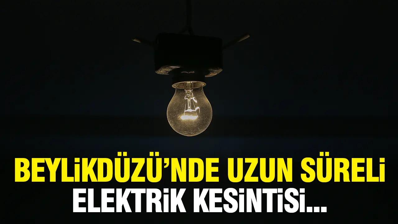 2 Mart Cumartesi Beylikdüzü elektrik kesintisi! Elektrik ne zaman gelecek?