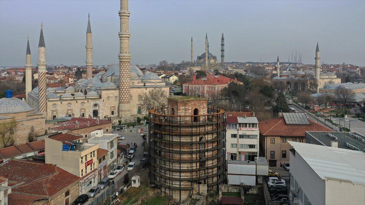 Makedon Kulesi'ndeki restorasyon çalışmaları 2025'te tamamlanacak