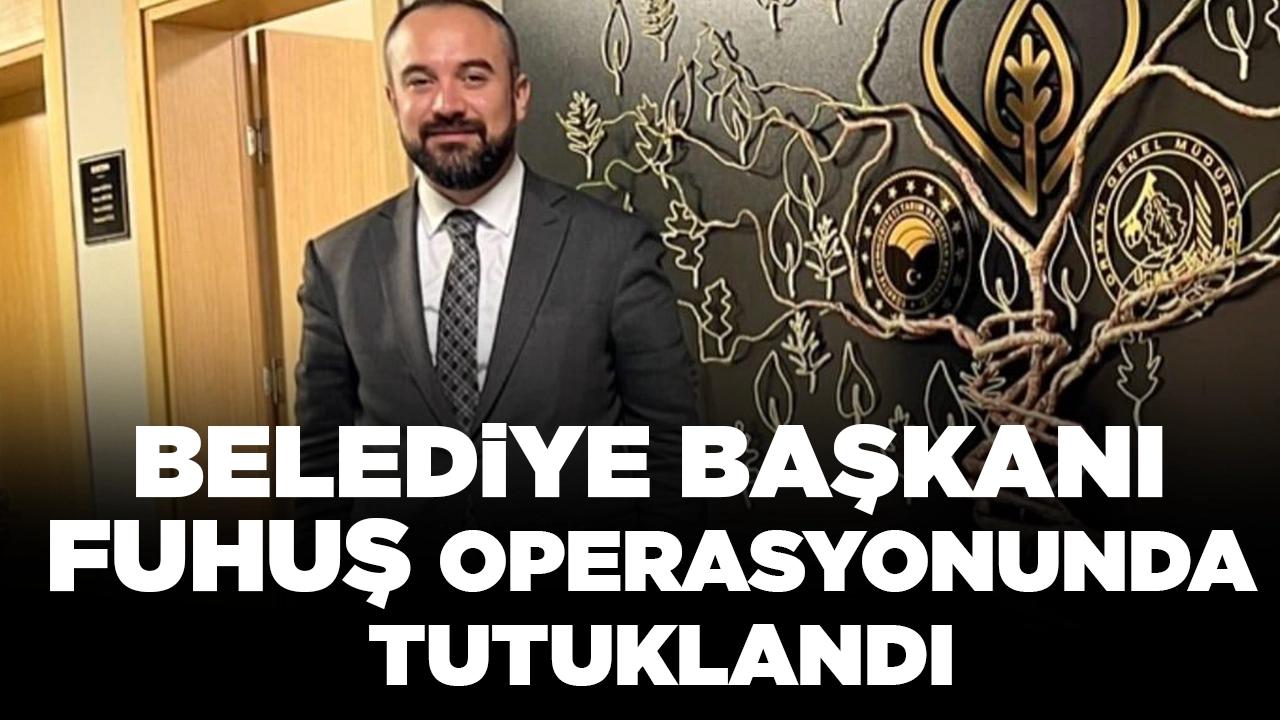 Belediye başkanı fuhuş operasyonunda tutuklandı