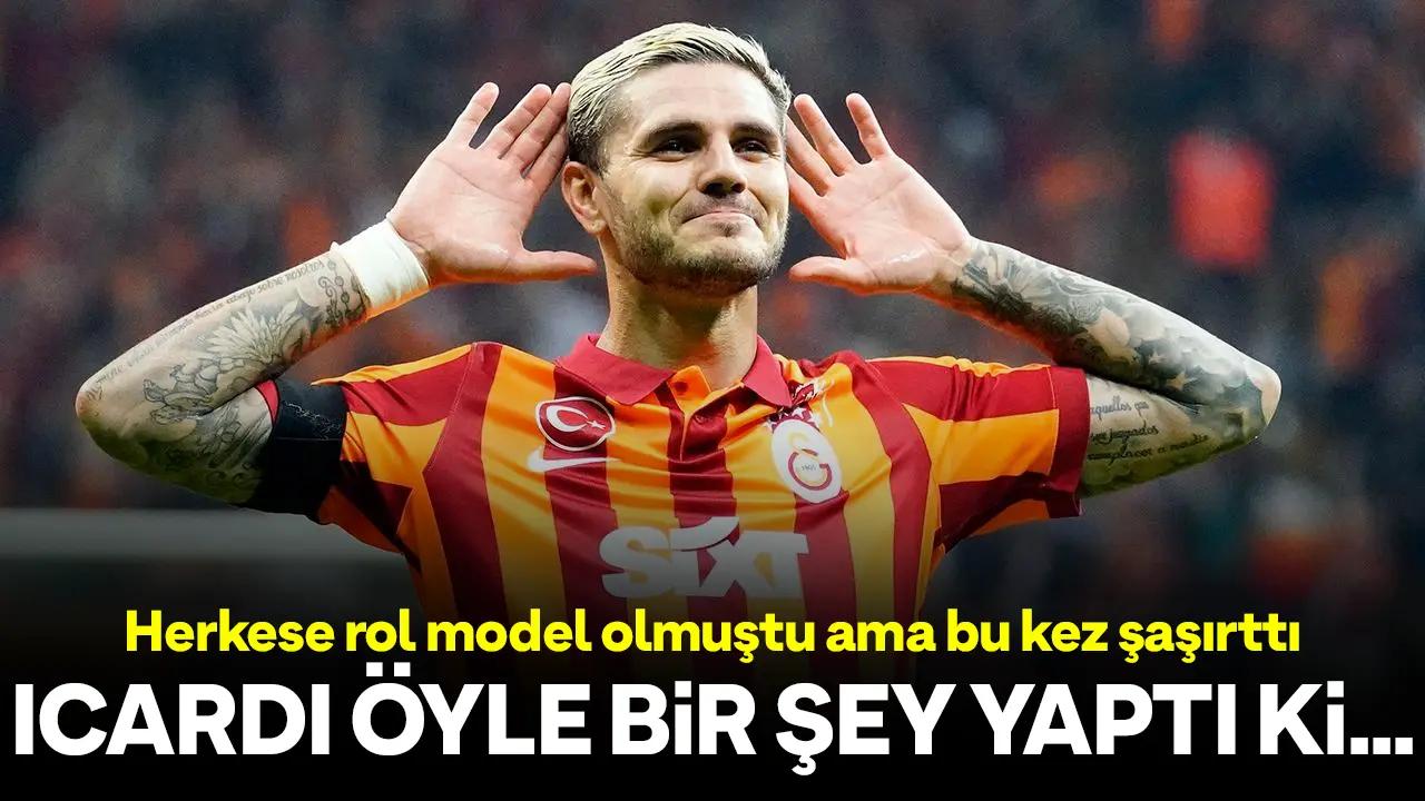 Mauro Icardi öyle bir şey yaptı ki herkesi şaşırttı! Herkese rol model olmuştu...