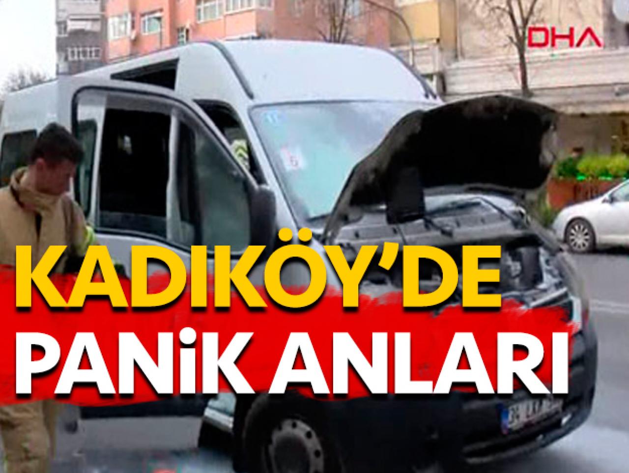 Öğrenci servisinde panik anları