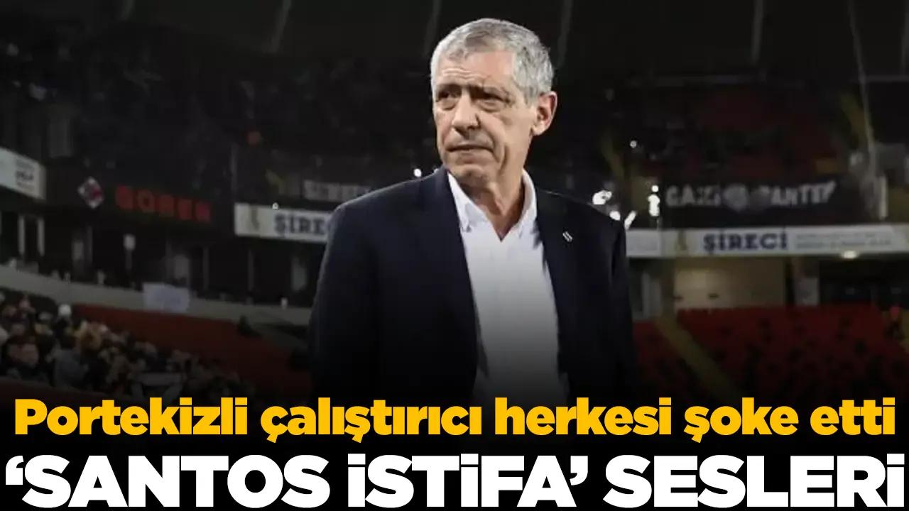 Fernando Santos için istifa tepkisi: "Defans istemiyoruz!"