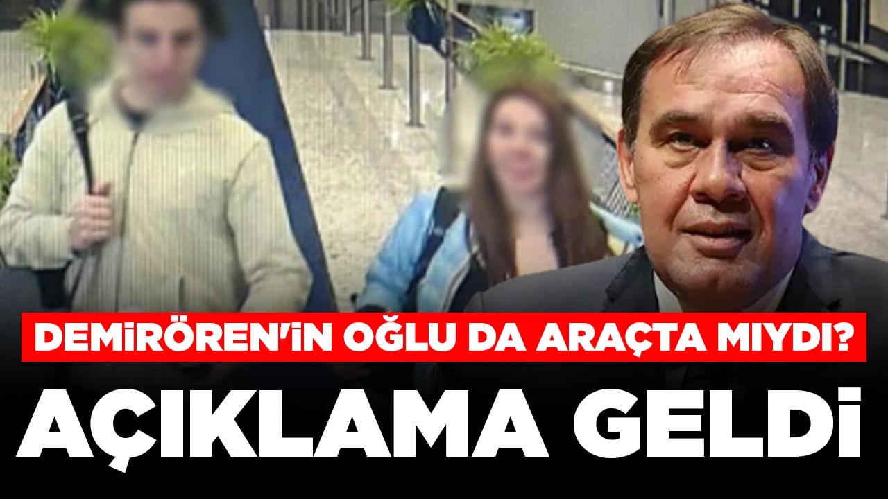 Türkiye’nin konuştuğu kazada Yıldırım Demirören'in oğlu da araçta mıydı? Açıklama geldi