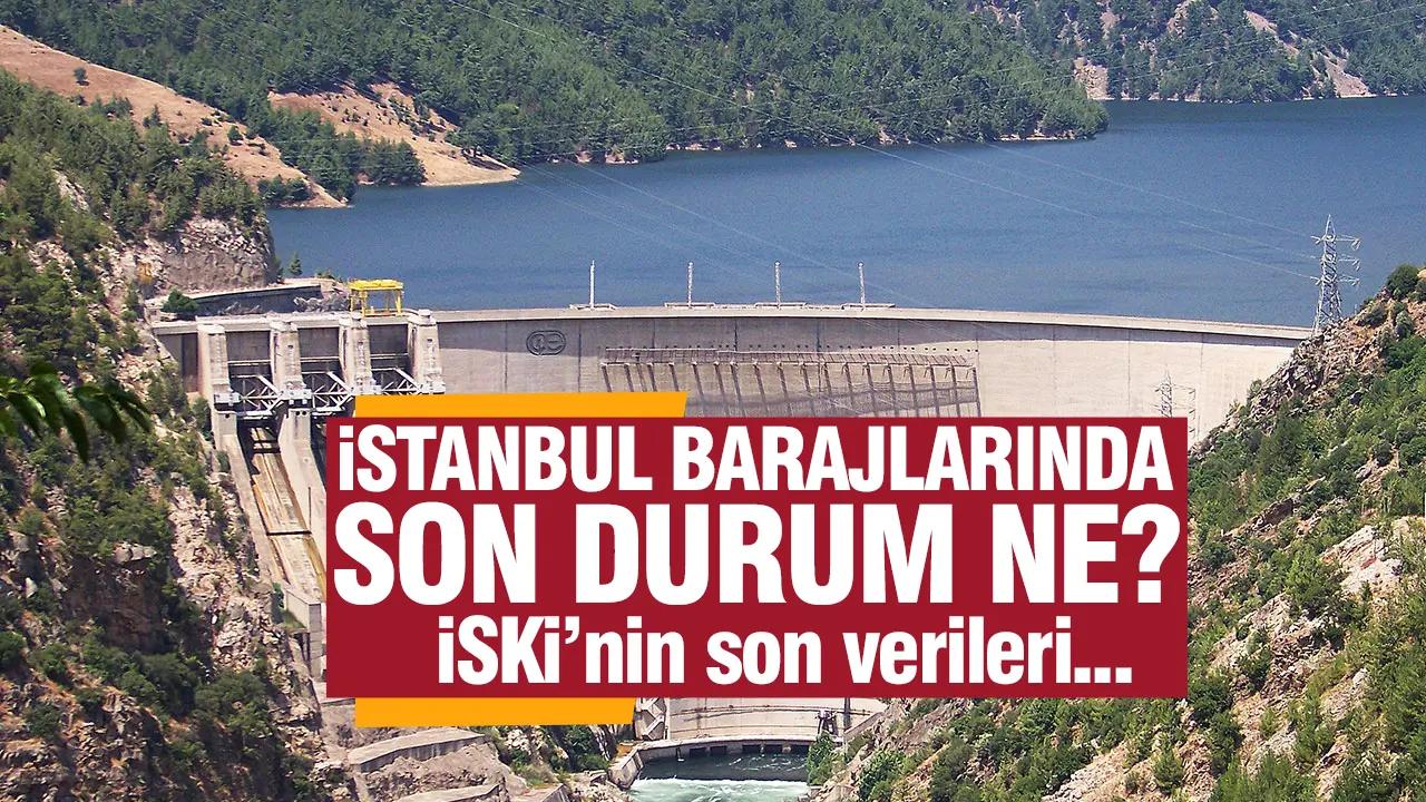 İstanbul barajlarında doluluk oranları nasıl? 21 Mart Perşembe oranları...