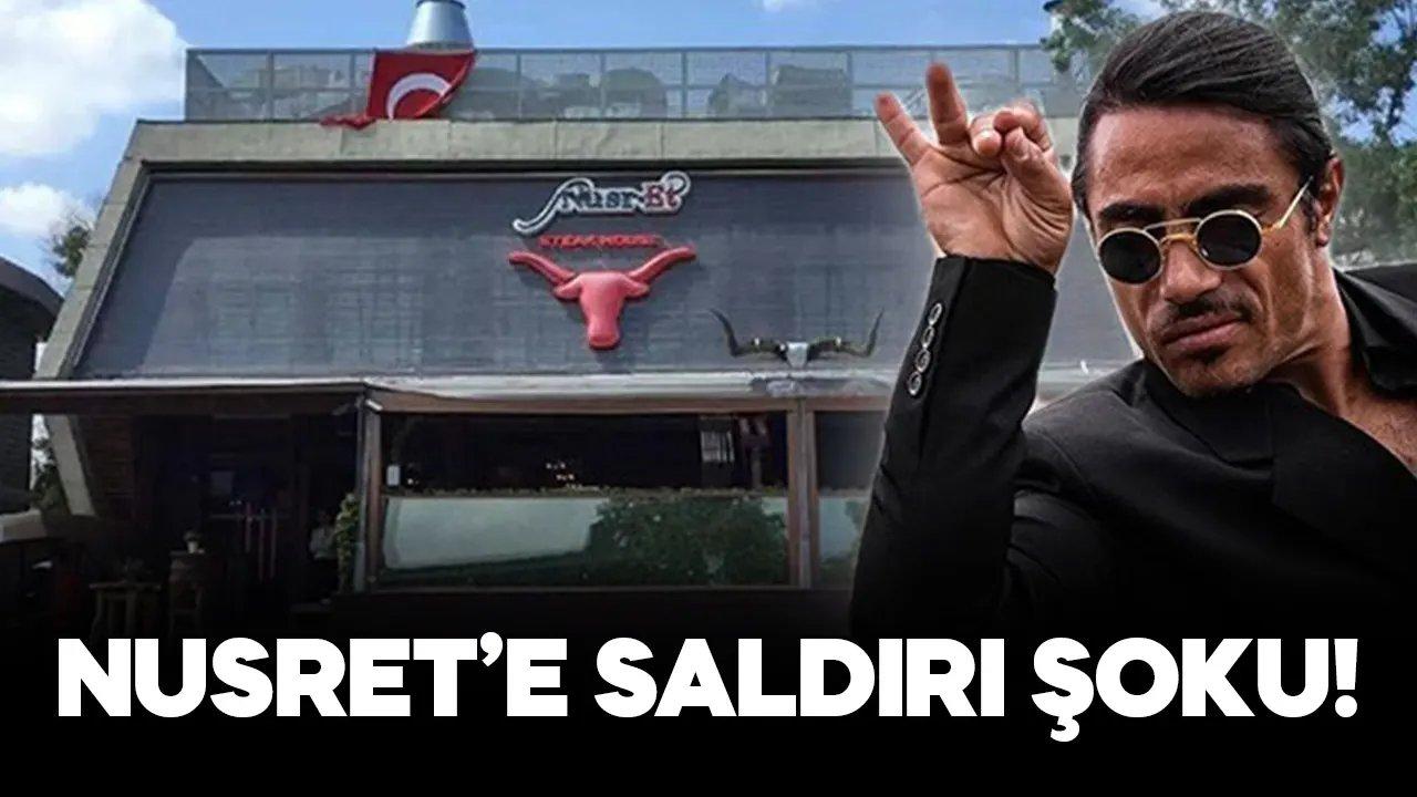 Nusret'e silahlı saldırı şoku!